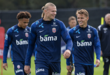 Haaland lidera Noruega contra Dinamarca na estreia da Nations League