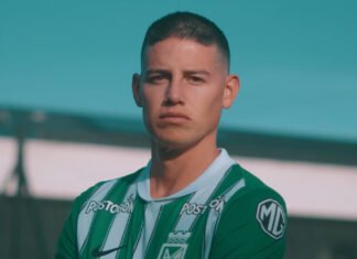 James Rodríguez volta à Colômbia após 19 anos e acerta com o Atlético Nacional