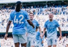 Manchester City vence Sunderland por 5 a 3 e mantém 100% na Premier League