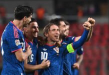 Modrić marca aos 40 anos e Croácia vence na volta de Slaven Bilić