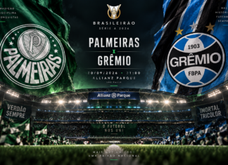 Palmeiras visita o Grêmio após drama na Libertadores e pode assumir a liderança do Brasileirão