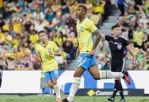 Rayan salva nos acréscimos e Brasil empata com Austrália no primeiro jogo pós-Copa