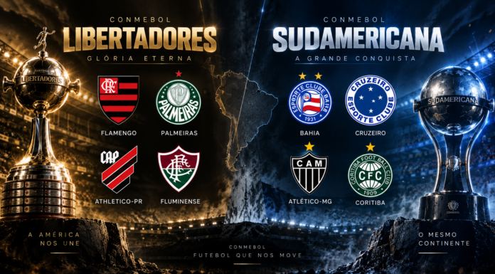 Oito brasileiros decidem vagas continentais nesta semana; veja quem joga e o que cada um precisa