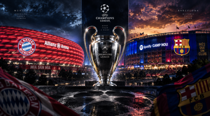 UEFA escolhe Allianz Arena para final da Champions de 2028 e Camp Nou para 2029