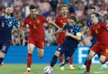 Espanha enfrenta Croácia e pode garantir vaga nas quartas da Nations League