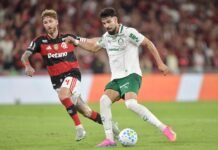 Flamengo e Palmeiras abrem distância recorde para o terceiro colocado do Brasileirão 2026
