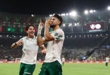 Palmeiras vence Fluminense no Maracanã e fica a um empate da final da Libertadores